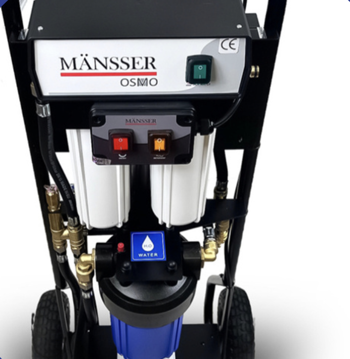 System filtracji MÄNSSER OSMO – woda demineralizowana 4-stopniowa
